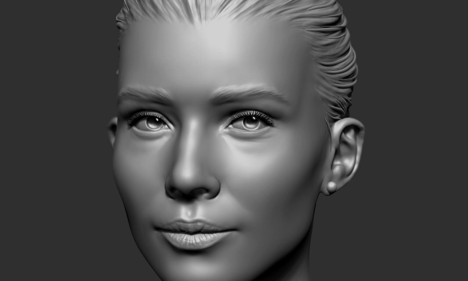 [国语] [FlippedNormal教程系列] 在Zbrush中雕刻逼真的女性面孔