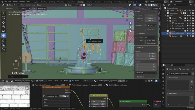 [国语]Blender机器人战斗场景实例教程：从建模到短动画