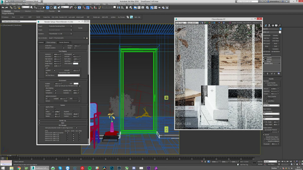 [3dsmax国语][建筑表现名家]Johannes_Lindqvist三套fstorm实例教程