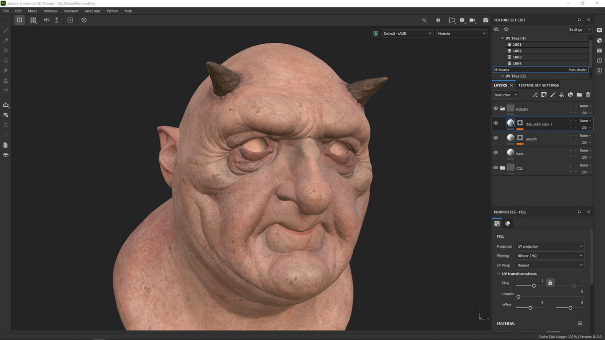 [国语-flipped_normals系列]zbrush2022+blender3.3写实人物肖像大师班