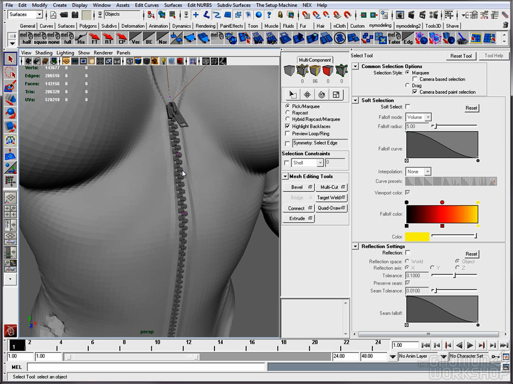 [国语-gnomon经典系列]zbrush写实角色雕刻