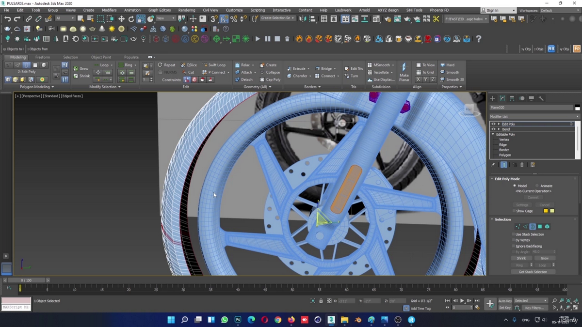 [国语]3dsmax2020硬表面建模大型实例教程_摩托车