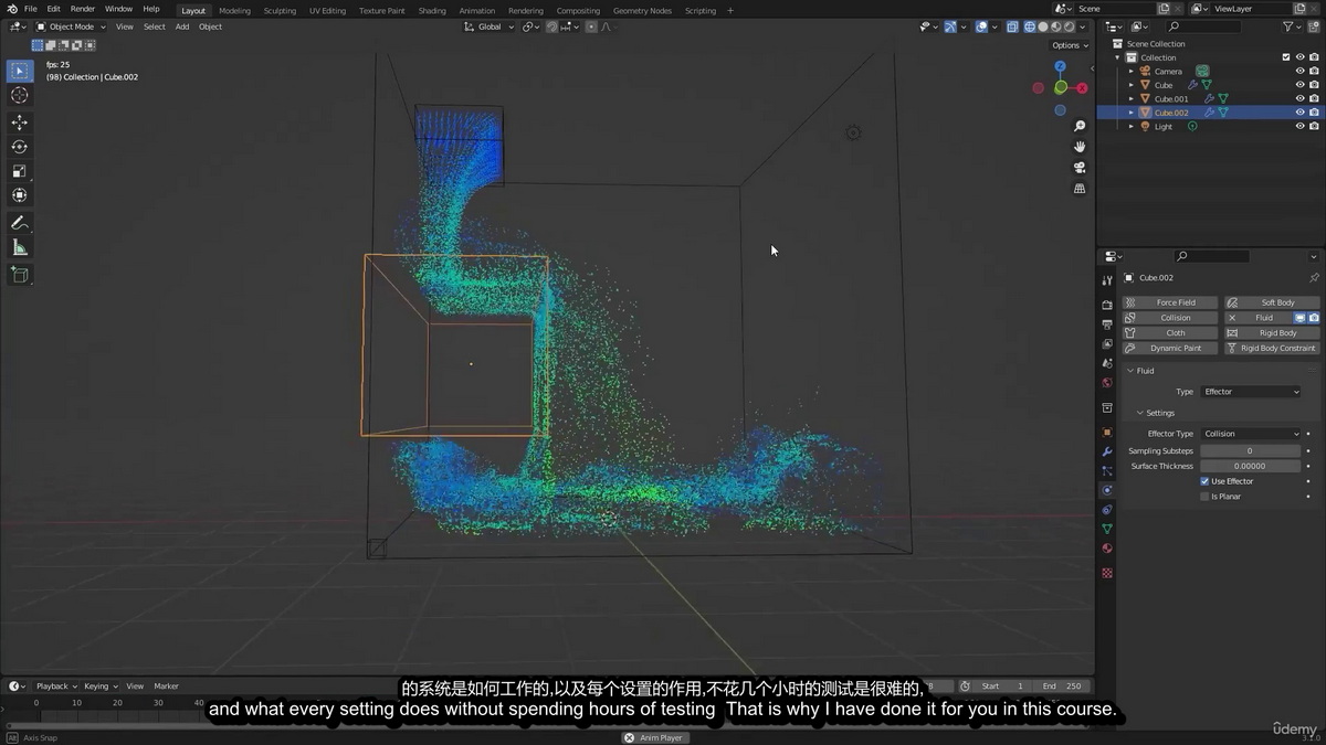 [国语]Blender3.1的Manta flow流体模拟指南