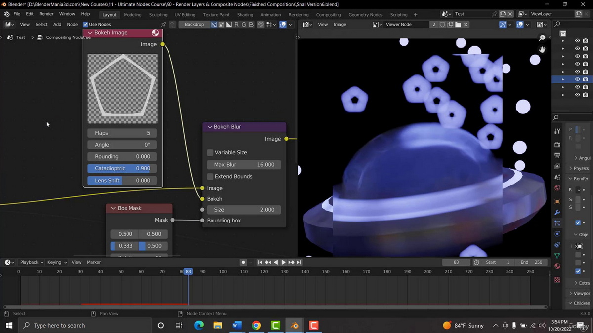 [国语]blender3.3材质及合成节点终极教程