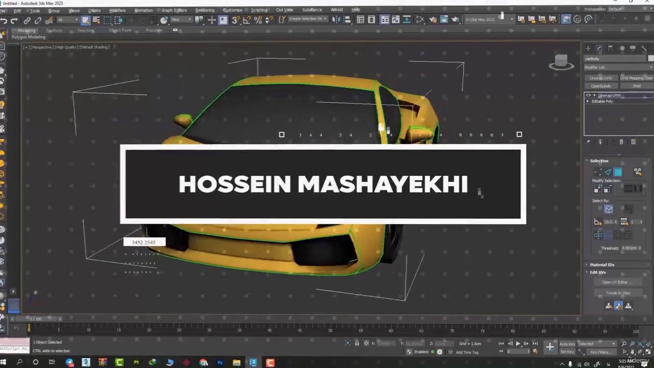 [国语-udemy学院]3dsmax2023的UV纹理解包完全手册