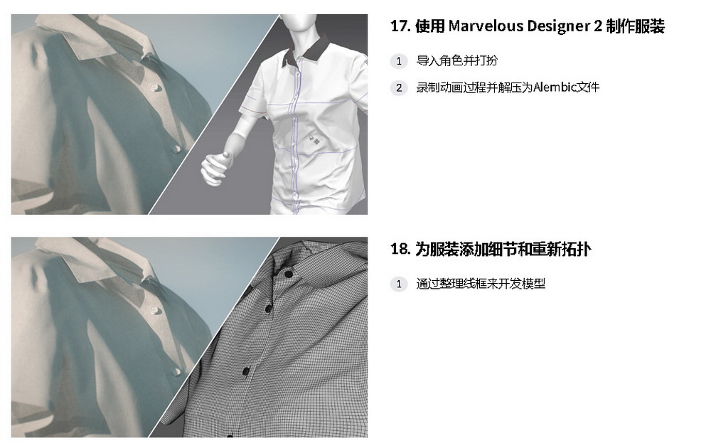 [国语-coloso学院]c4d动态图形设计师的Marvelous Designer9.5教程