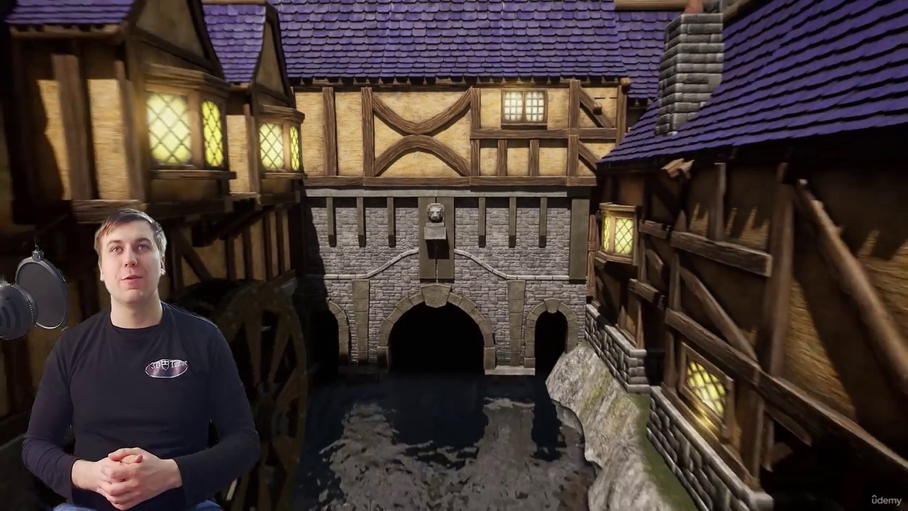 [3D Tudor学院-国语]UE5使用模块化资产创建中世纪世界