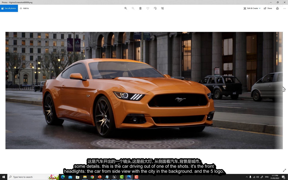 [国语-fxphd学院]UE5汽车摄影第一部