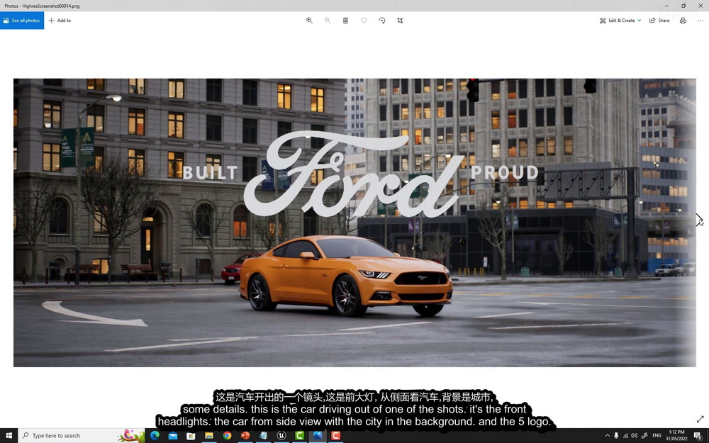 [国语-fxphd学院]UE5汽车摄影第一部