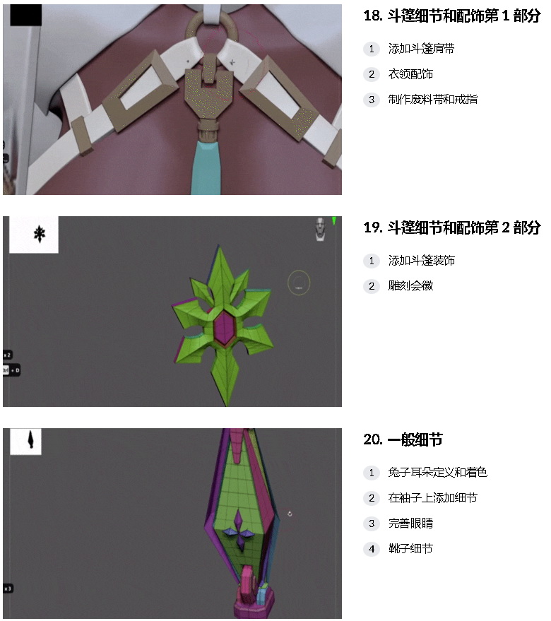 [国语-Wandah Kurniawan系列]zbrush2022动漫角色到3D打印