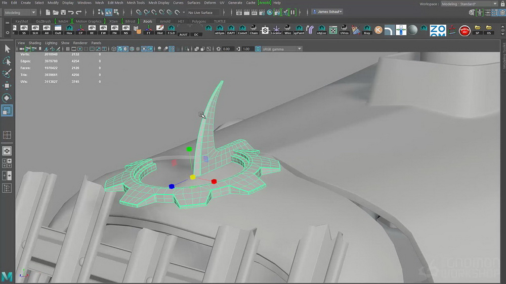 [国语-james schauf经典]maya2017生产级车辆建模