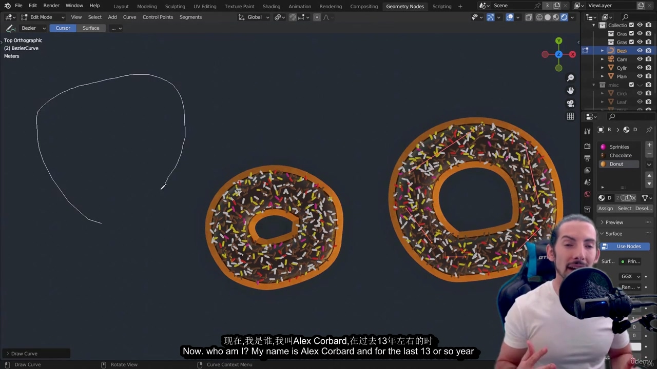 [Alex Cordebard系列][国语] Blender3.4全几何节点终极课程