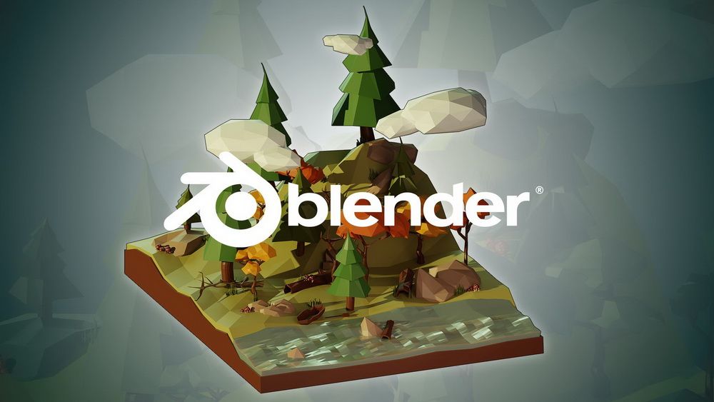 [skillshare学院][国语]Blender3.1创建一个令人惊叹的低多边形森林