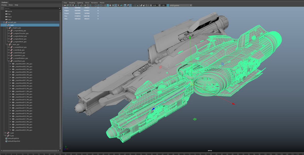 [Andrew_Hodgson系列][国语]maya2021电影资产建模