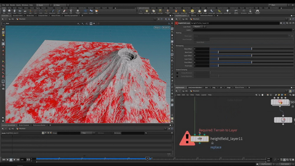 [vfxgrace学院-国语]Houdini19.5火山爆发