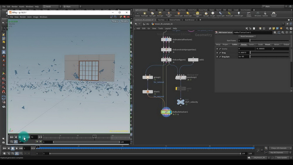 [cgcircuit学院-A.Margaryan-国语]探索Houdini RBD刚体[全四卷]2024