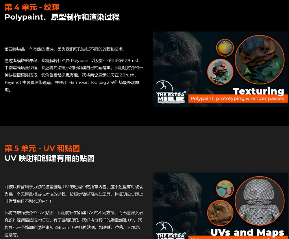 [国语]3d concept artist学院在线培训课程-ZBrush角色插画进阶篇2019[完整八模块]