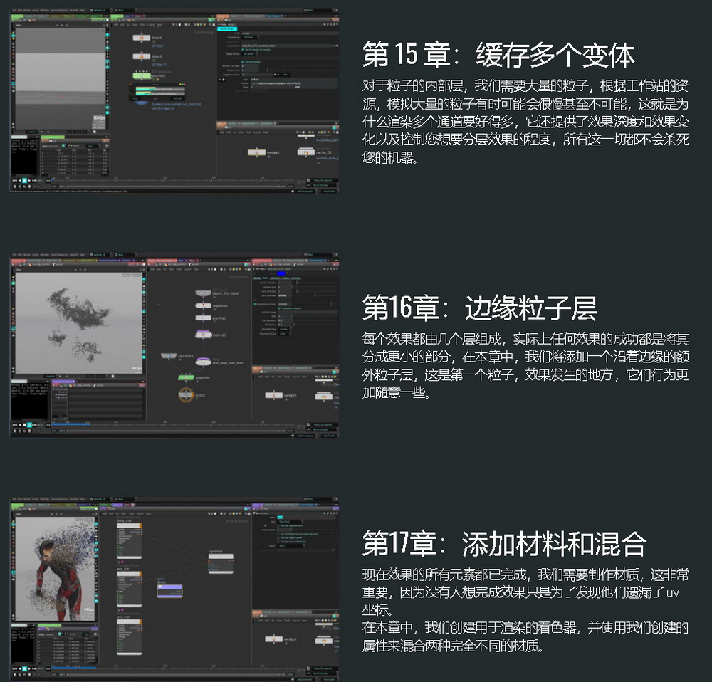 [MIXTRAINING学院-国语]houdini角色粉碎特效2019