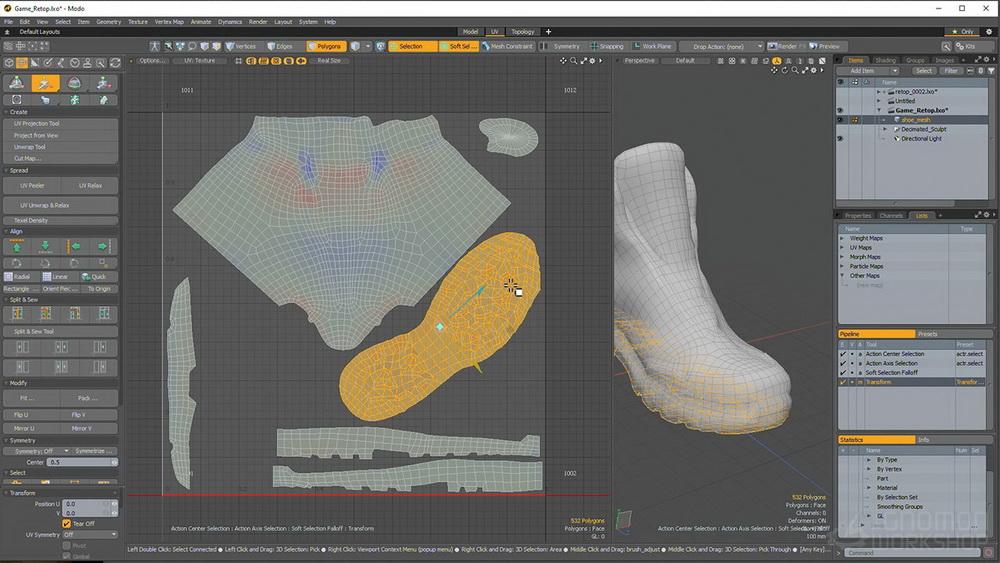 [Gnomon学院-JOHN WILLIAM CROSSLAND-国语]zbrush2022+modo产品艺术家的扫描资产制作