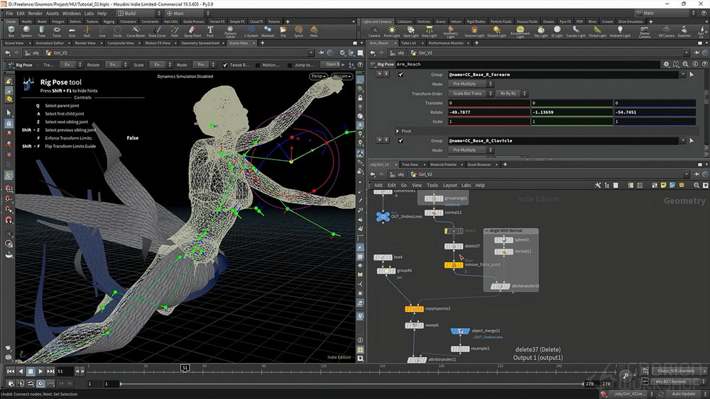 [KEAGAN WILLIAMS系列-国语]houdini19.5+ue5游戏视觉特效:创建奇幻场景