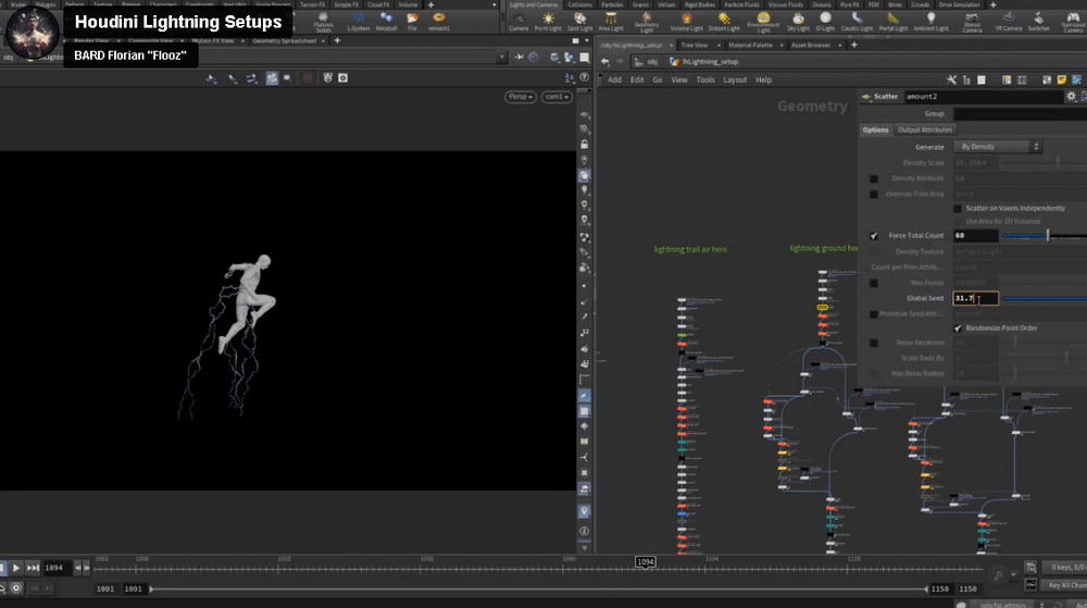 [Gumroad学院-BARD Florian-国语]Houdini19闪电设置合集