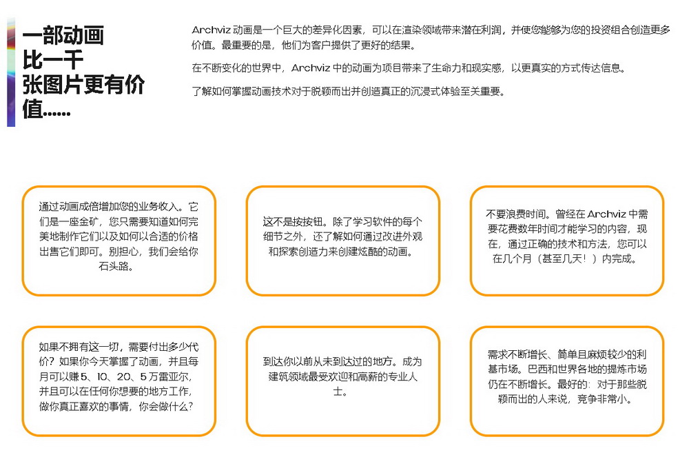 [of3d学院-国语]3dsmax建筑动画在线培训课程2023