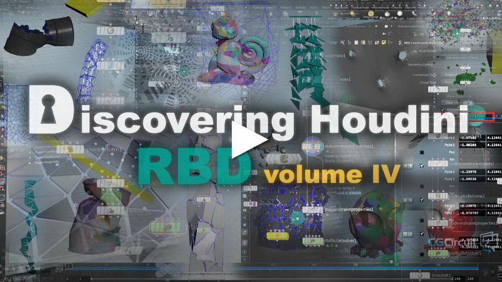 [cgcircuit学院-A.Margaryan-国语]探索Houdini RBD刚体[全四卷]2024