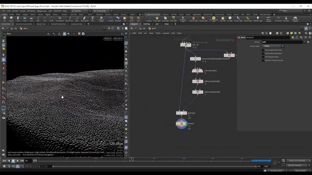 [voxyde vfx学院-国语]houdini19.5 Vellum沙特效