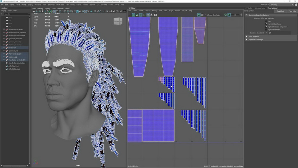 [cgcircuit学院-T.Sackmann系列-国语]Zbrush+Maya+Substance实时角色优化-从电影到游戏2023