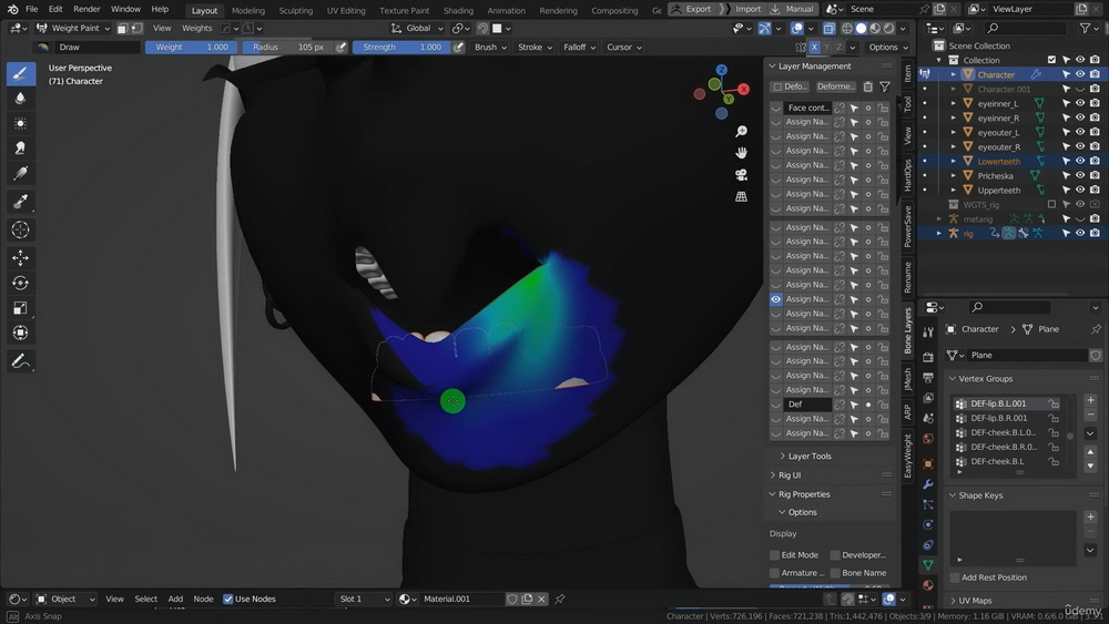 [udemy学院-Илья Хлынин-国语]blender3.3初学者角色全流程