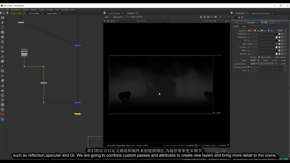 [Voxyde特效学院-国语]Houdini19.0+Nuke特效课程-激光显像特效