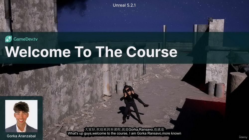 [GameDev.tv学院-国语]虚幻5潜行战斗：在UE5.2蓝图中制作潜行游戏2023