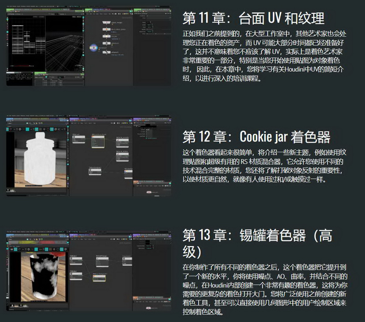 [MixTraining学院-国语]houdini使用Redshift进行着色2020