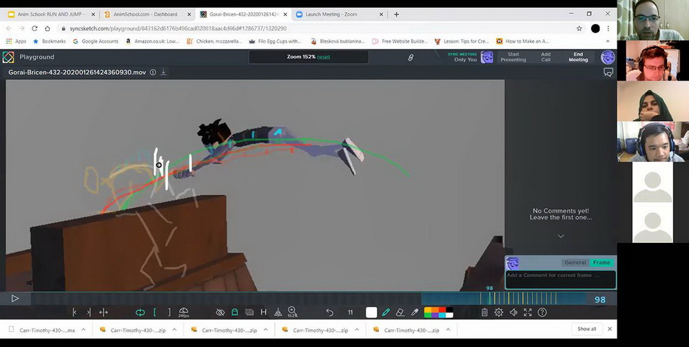 [AnimSchool学院-国语]maya动画师在线培训课程系列-人体力学2020版[十一周课程]