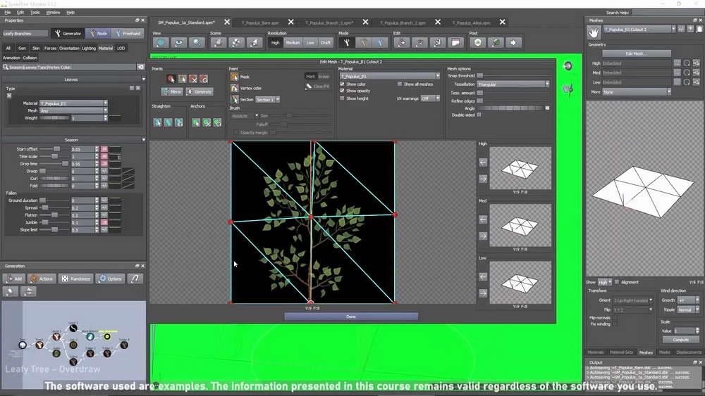 [artstation学院-M.Gerard-国语]UE+speedtree+3dsmax游戏中的植物基础2024