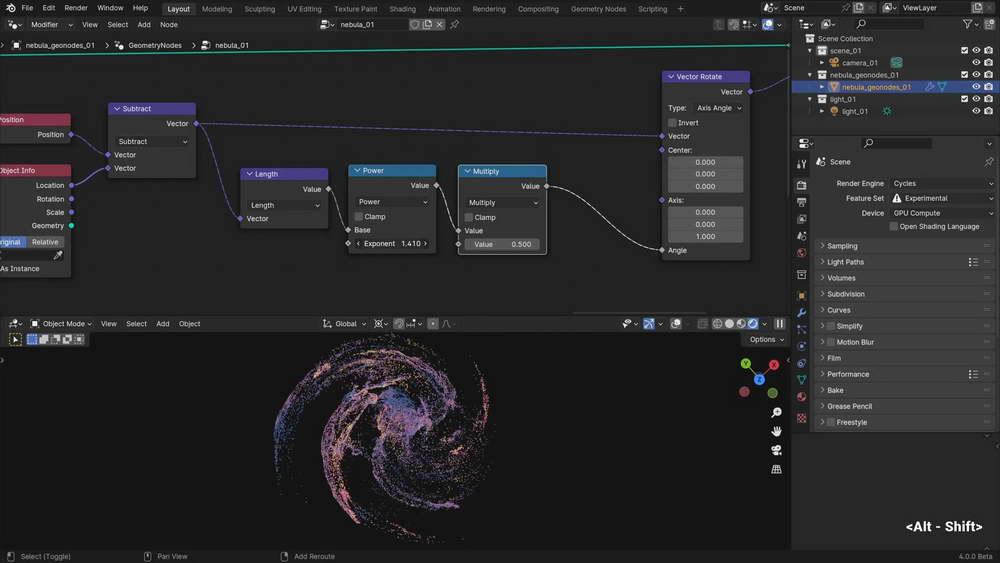 [Creative_Shrimp学院-G.Alexandrov-国语]blender4星云特效终极课程[更新]