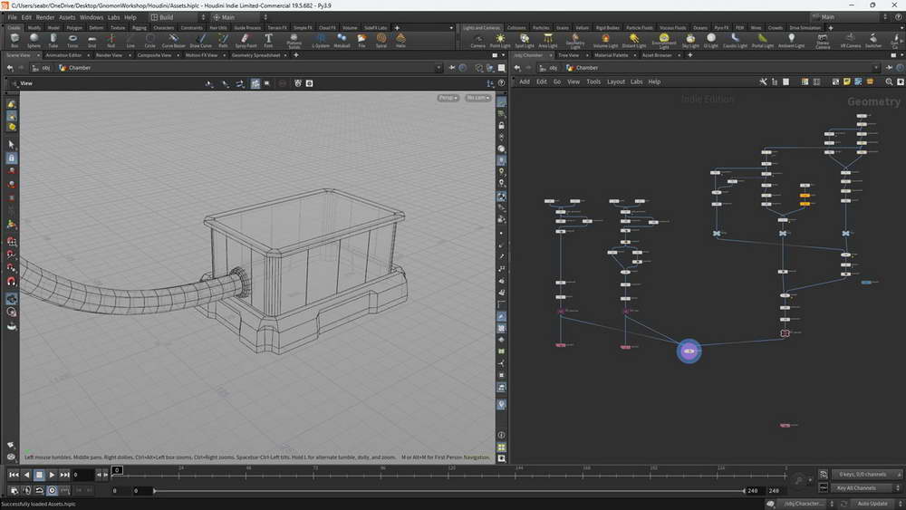 [gnomon学院-A.CAPPIELLO-国语]houdini19.5+ue5游戏动态效果动画