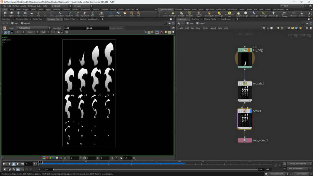 [gnomon学院-A.CAPPIELLO-国语]houdini19.5+ue5游戏动态效果动画