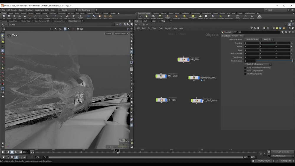 [voxyde特效学院-国语]houdini+nuke奔跑动画特效2024