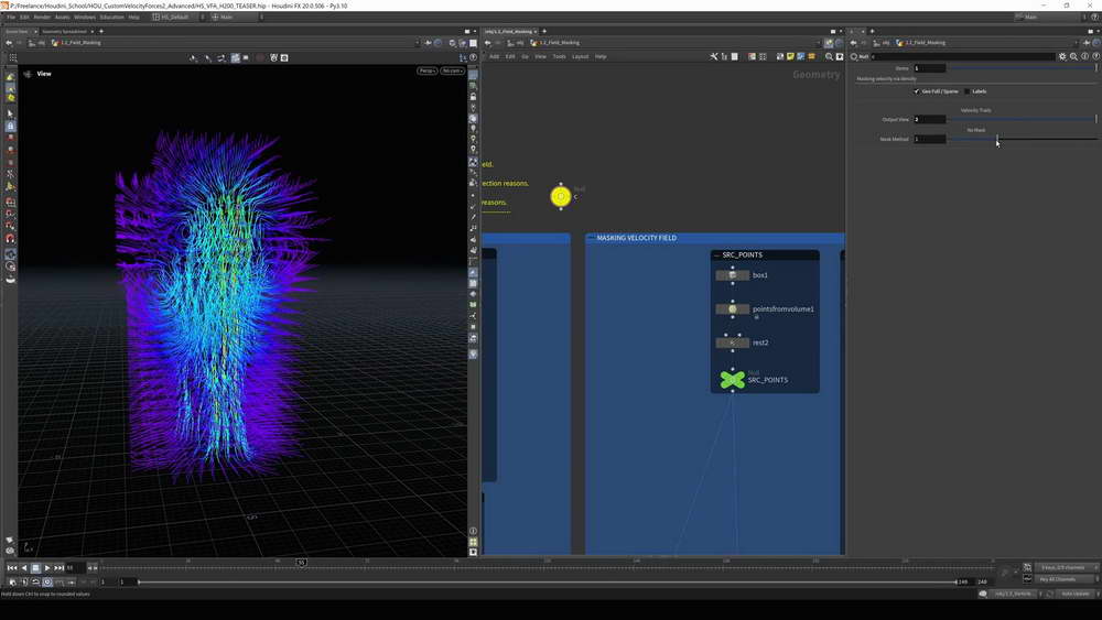 [houdini.school特效学院-国语]houdini20：速度力2.0高级课程2024