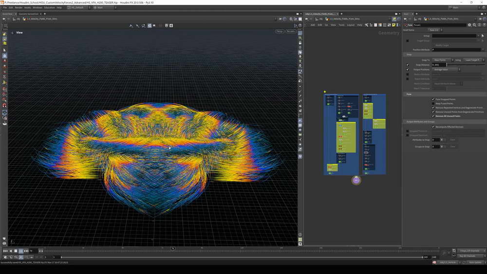 [houdini.school特效学院-国语]houdini20：速度力2.0高级课程2024