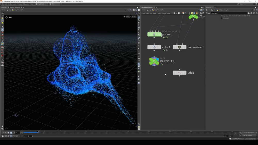 [houdini.school特效学院-国语]houdini20：速度力2.0高级课程2024