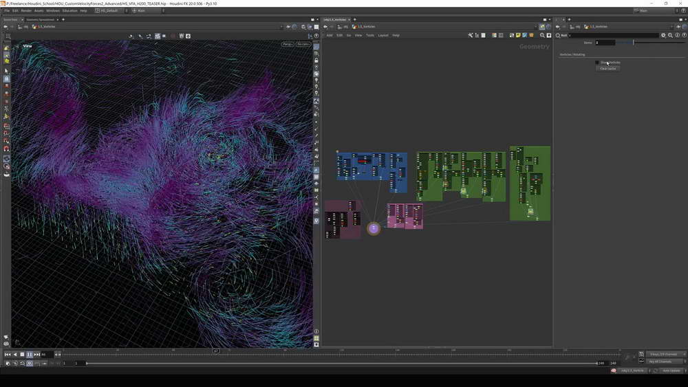 [houdini.school特效学院-国语]houdini20：速度力2.0高级课程2024