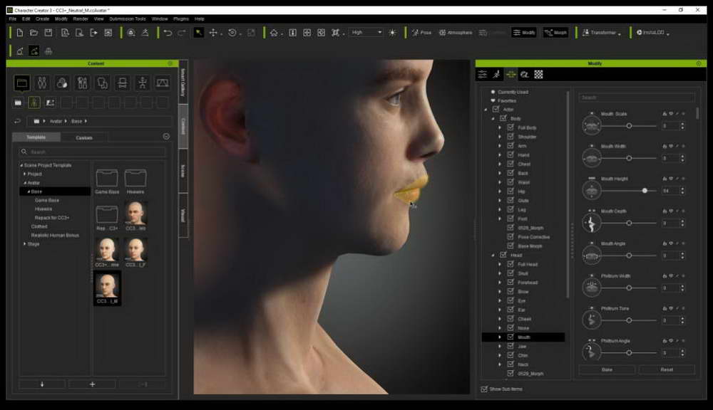 [artstation学院-国语]Character Creator 3+zbrush+substance创建生物原型全流程