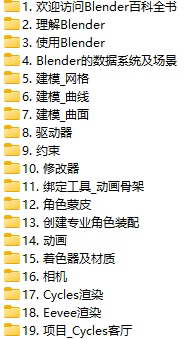 [cgmasters学院-国语]Blender2.8百科全书2021