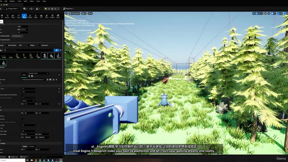 [udemy学院-I.Bradley-国语]UE5蓝图：制作你自己的3D平台游戏