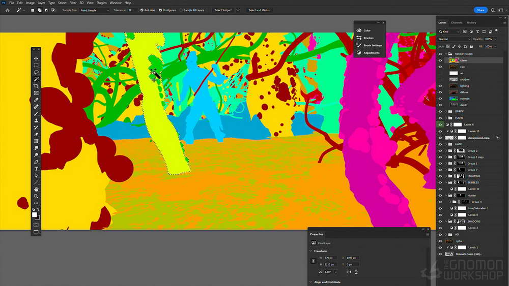 [gnomon学院-P.GAULIER-国语]blender+3dcoat+maya+keyshot电影和电视的关键插图工作流程