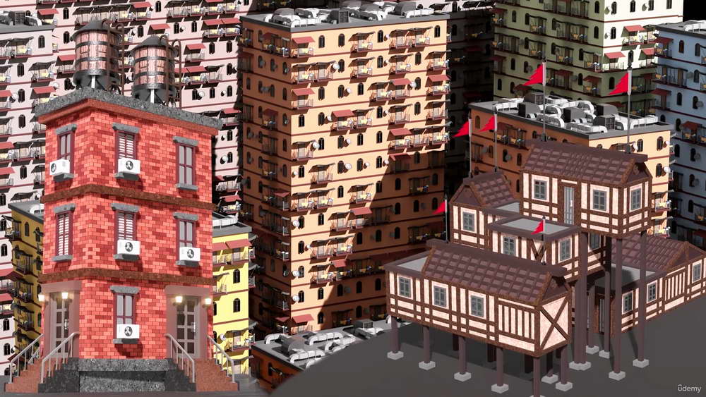 [udemy学院-P.KUMAR-国语]几何节点-在Blender4中制作程序化建筑
