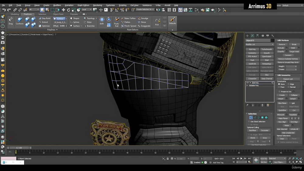 [名家系列-Arrimus 3D-国语]3dsmax+zbrush+Plasticity重新设计和重制游戏资产