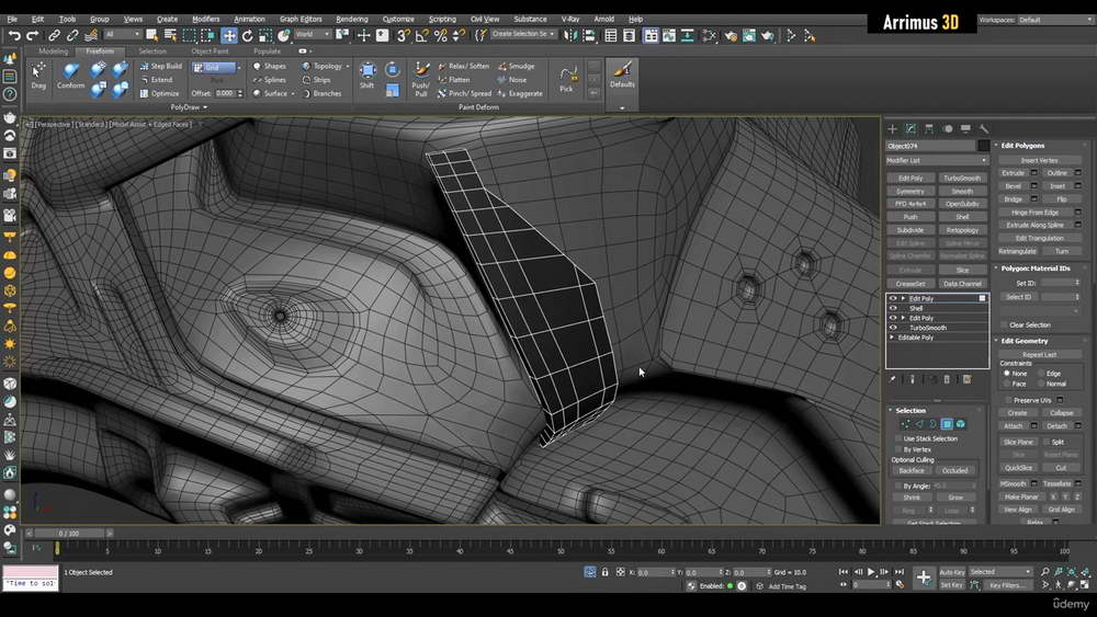 [名家系列-Arrimus 3D-国语]3dsmax+zbrush+Plasticity重新设计和重制游戏资产